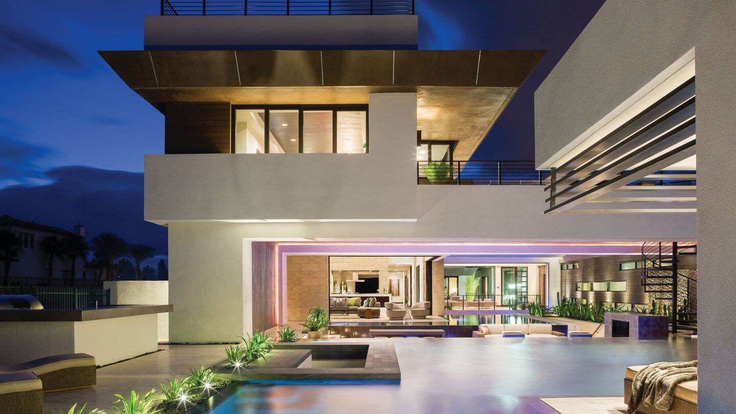 ultra contemporary mansion