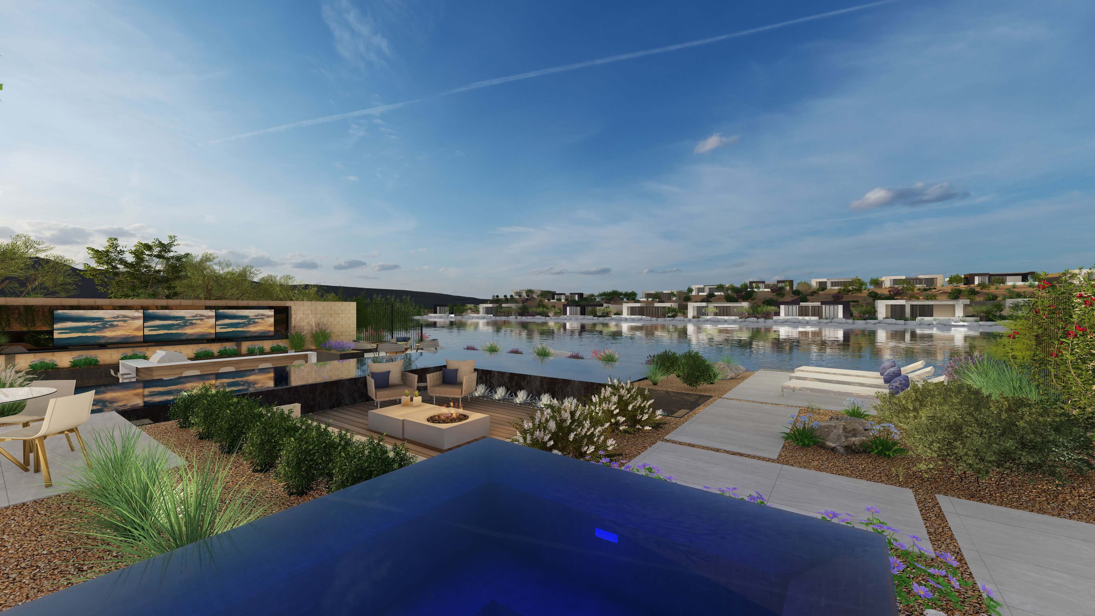 Trace at Velaris at The Island Lake Las Vegas New Build