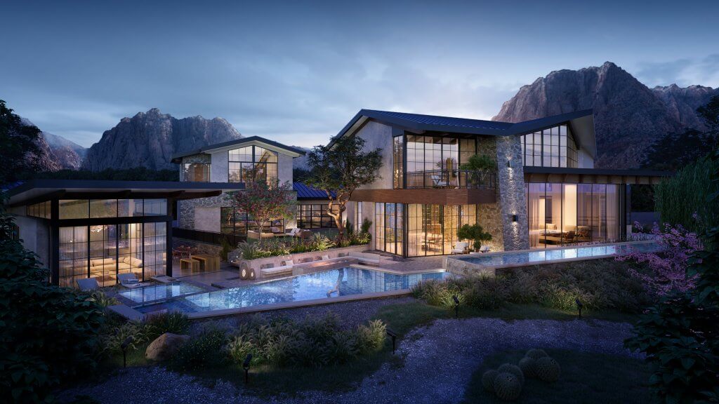 Reserve at Red Rock by Blue Heron Luxury Homes in Las Vegas