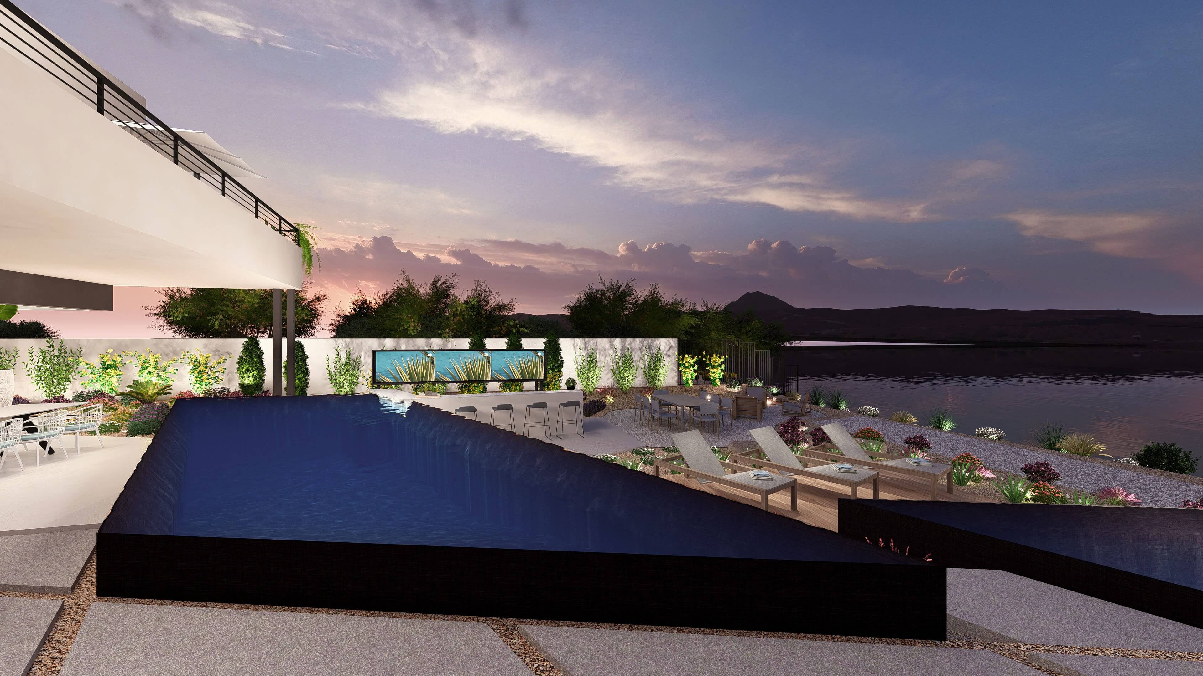 Arvada by Blue Heron Zenith Floor Plan Lake Las Vegas Homes