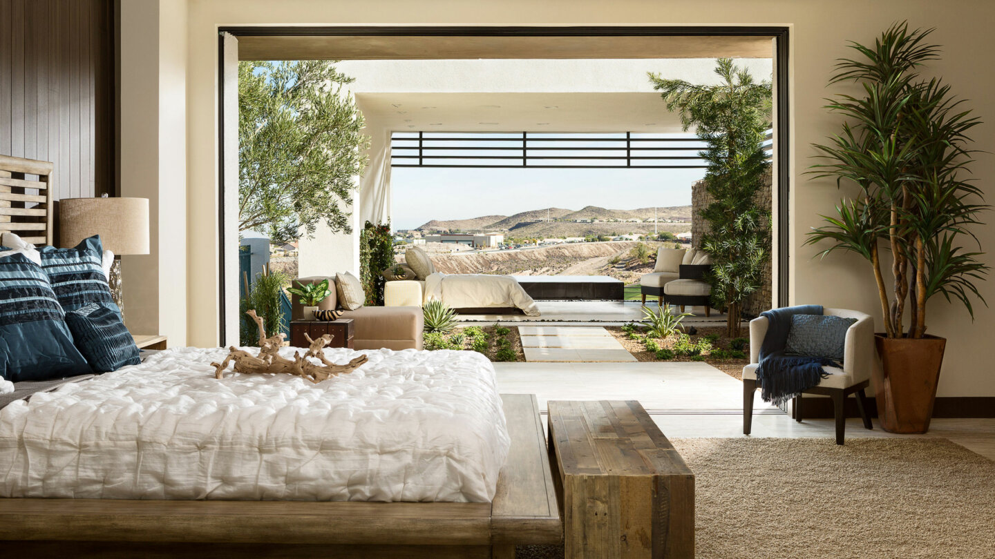 Blue Heron Portfolio Glint Bedroom
