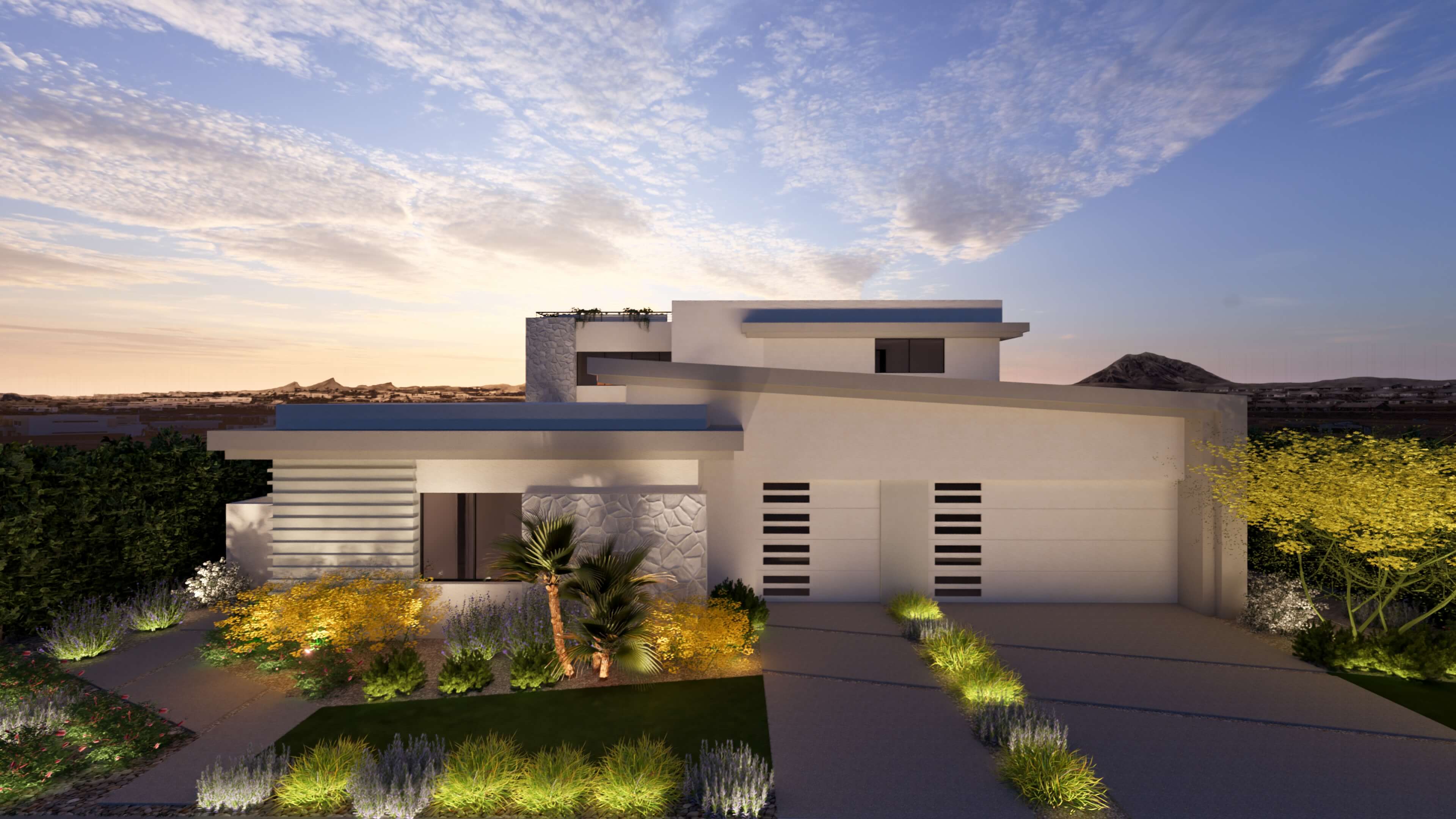 Mid-Century Modern Elevation