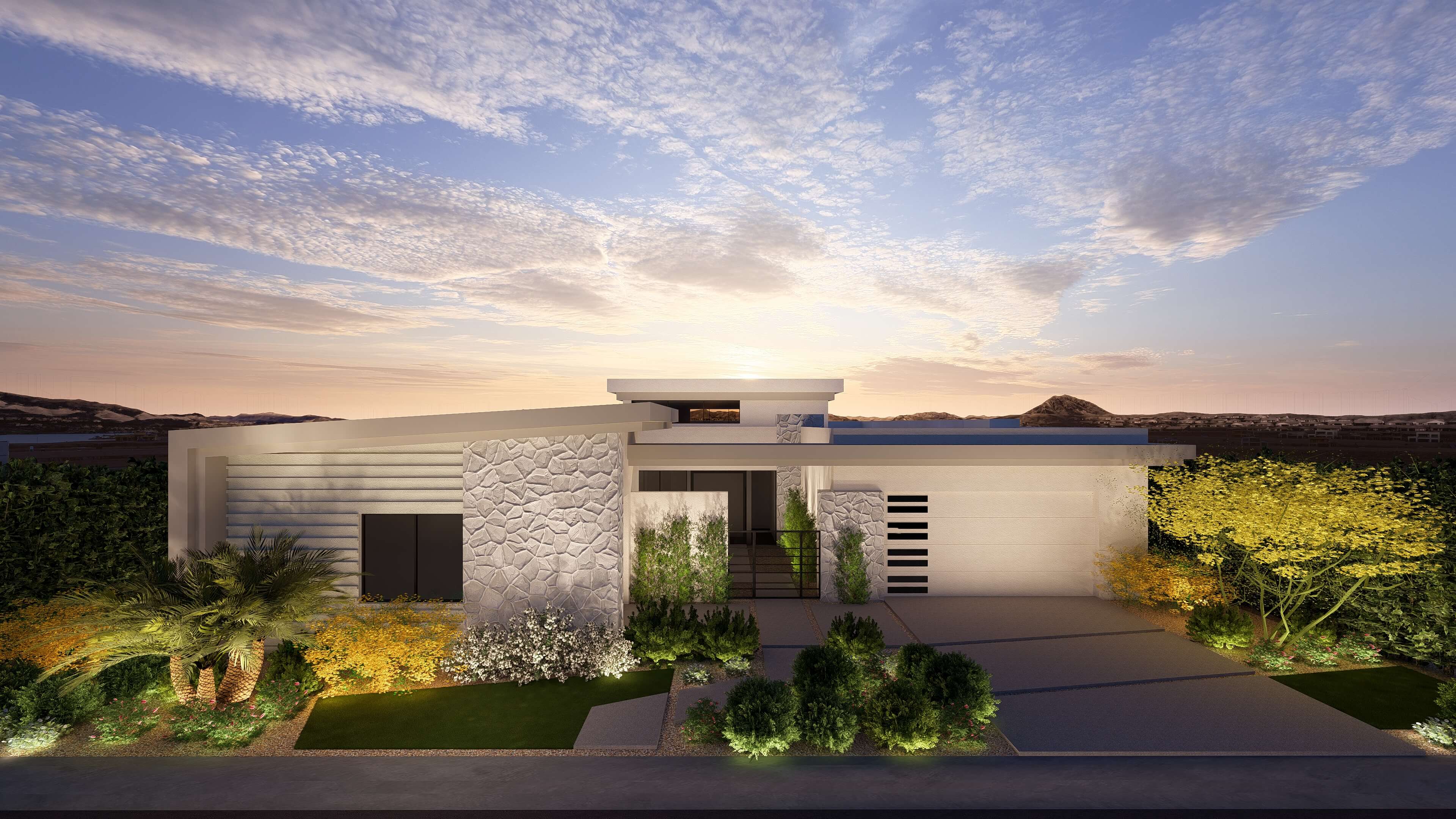 Mid-Century Modern Elevation