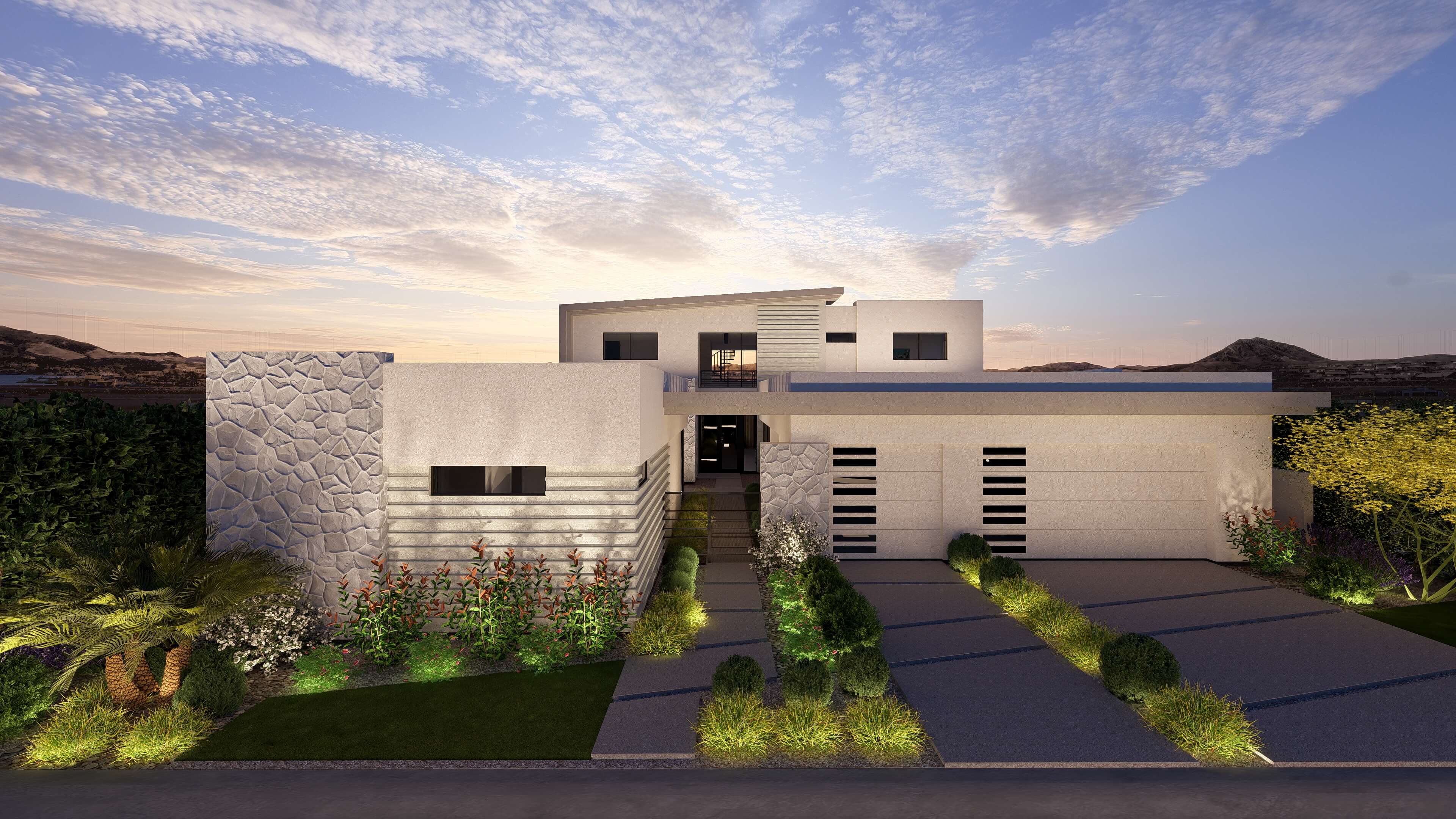 Mid-Century Modern Elevation