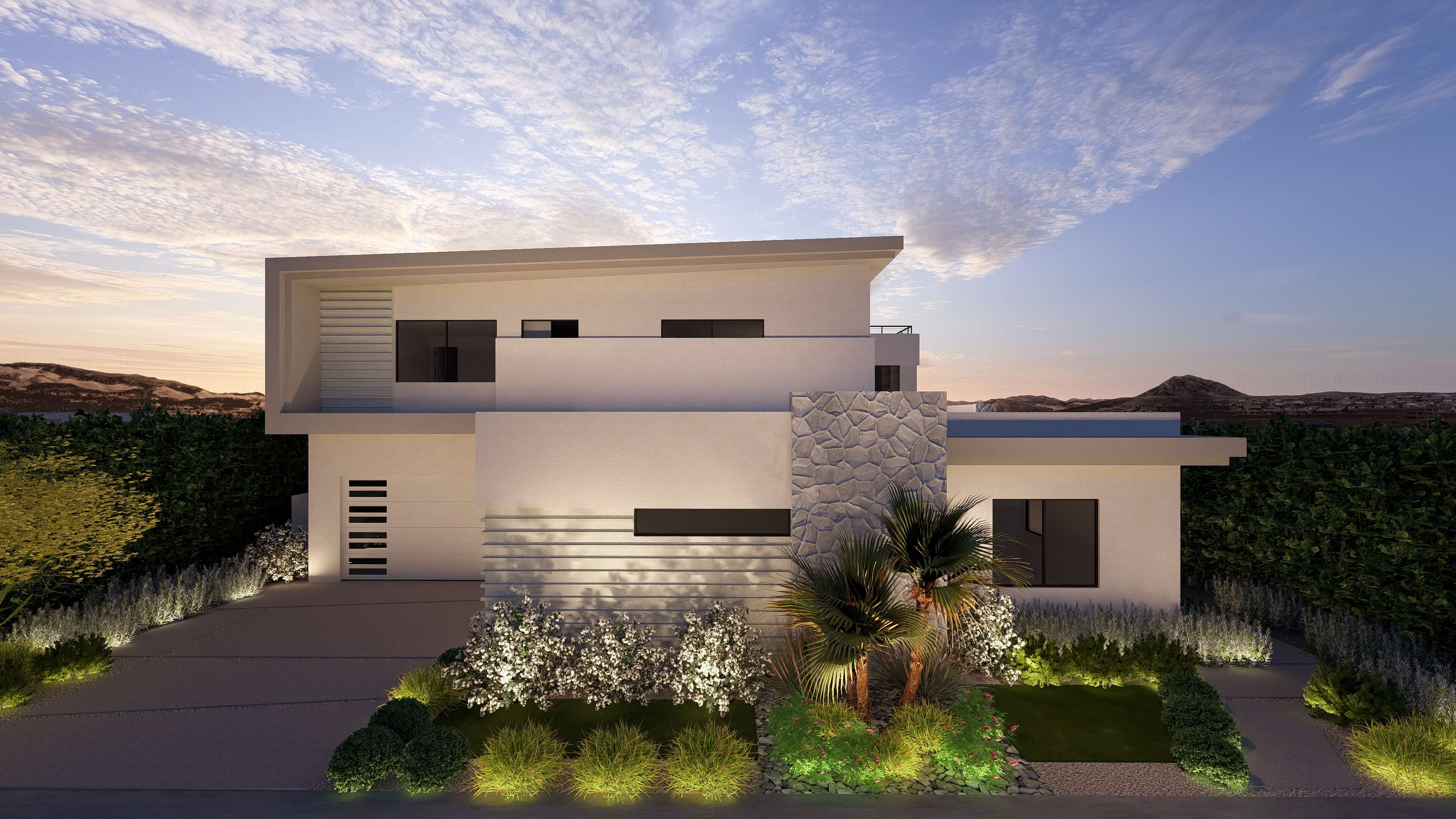 Mid-Century Modern Elevation