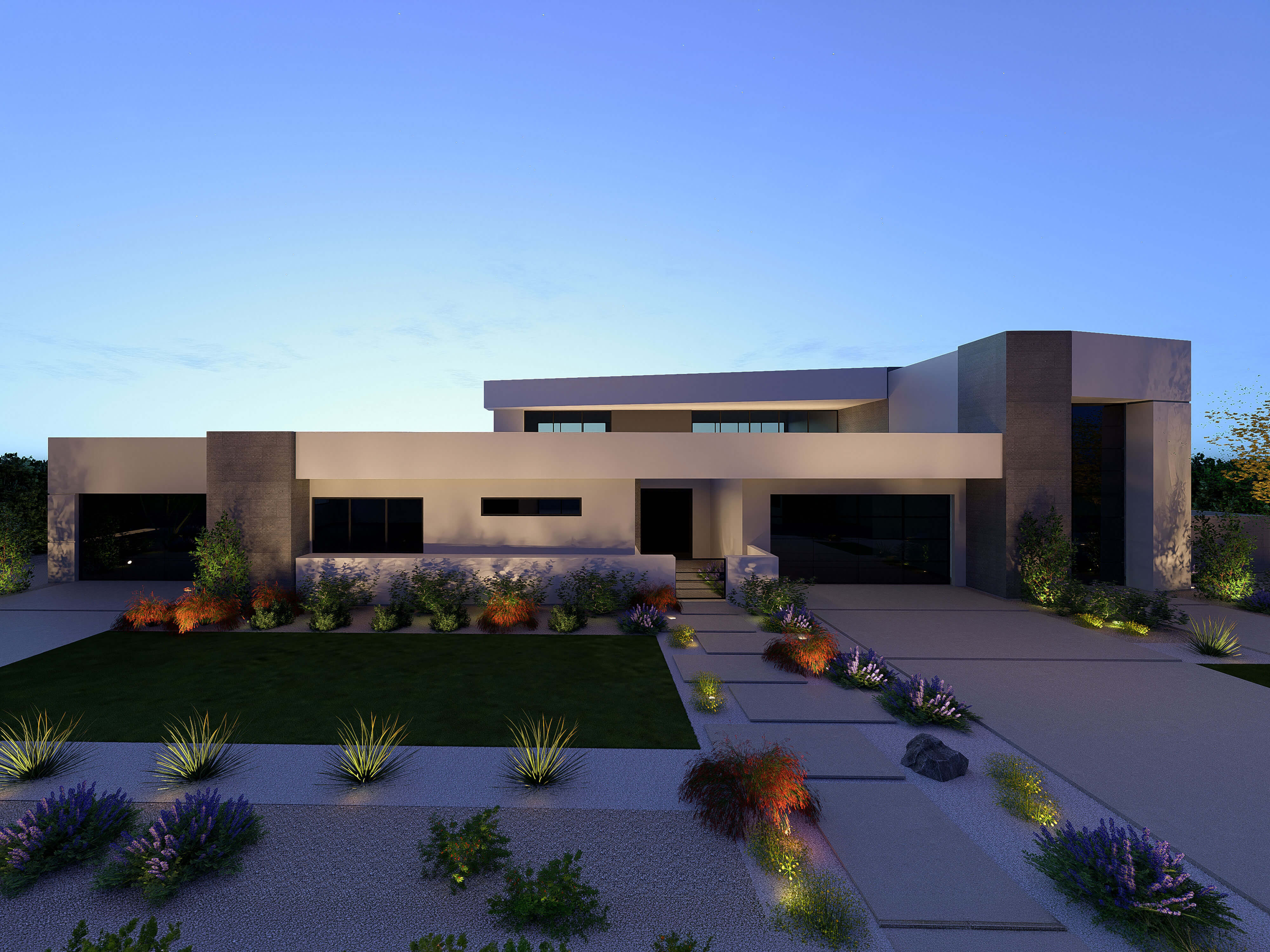 Vegas Modern® 1 Elevation with Workshop