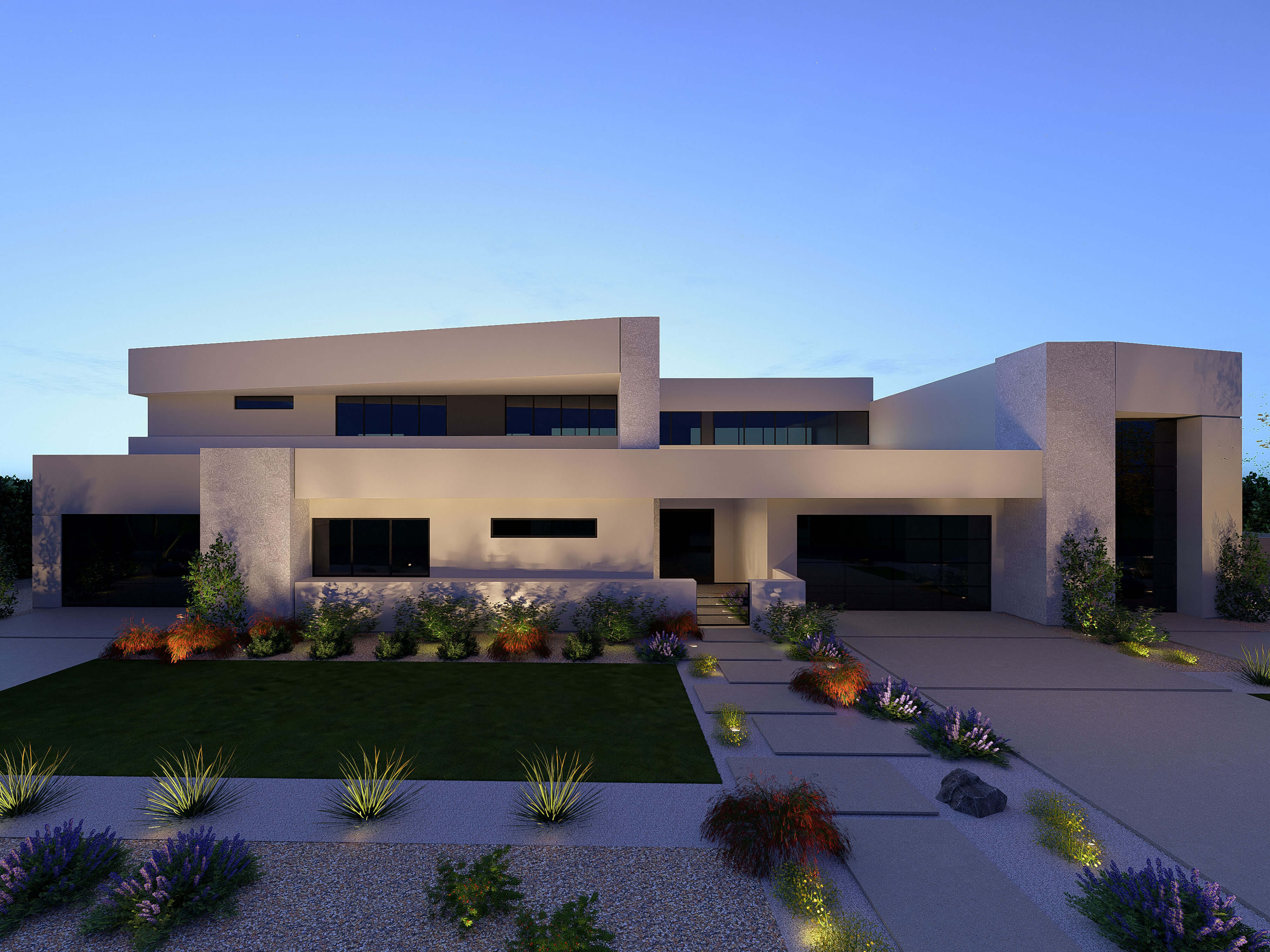 Vegas Modern® 1 Elevation with Workshop